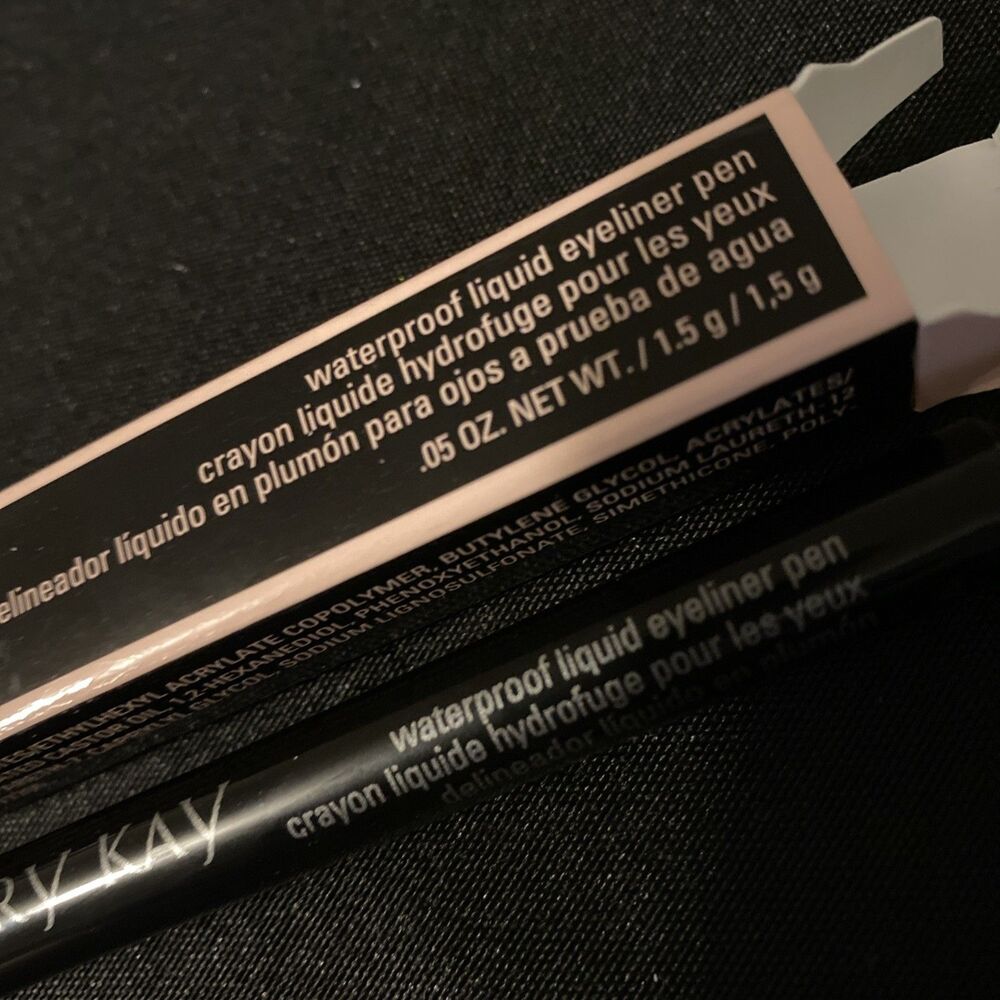 Mary Kay Waterproof Liquid Eyeliner Pen Intense Black